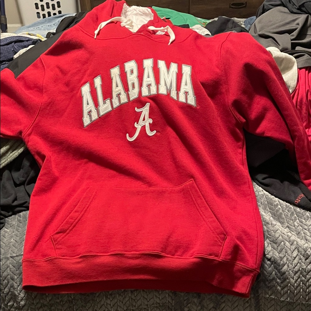 Alabama Crimson Red Hoodie